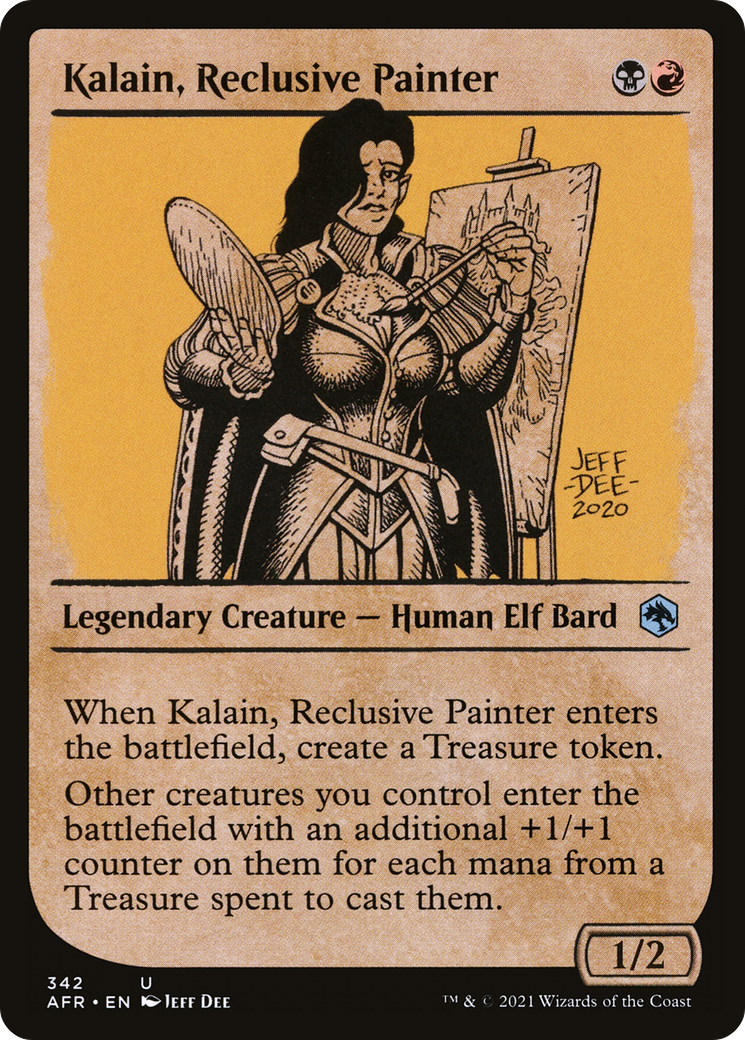 Kalain, Reclusive Painter - Showcase [AFR-342]