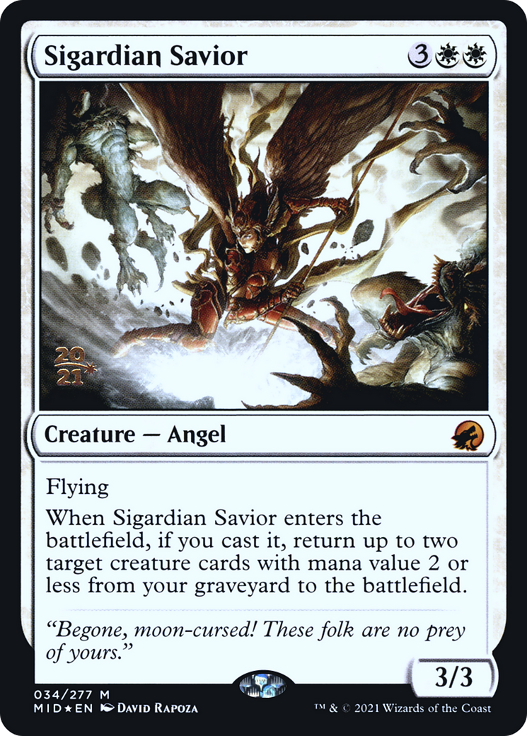 Sigardian Savior - Prerelease Promo [PMID-34s]