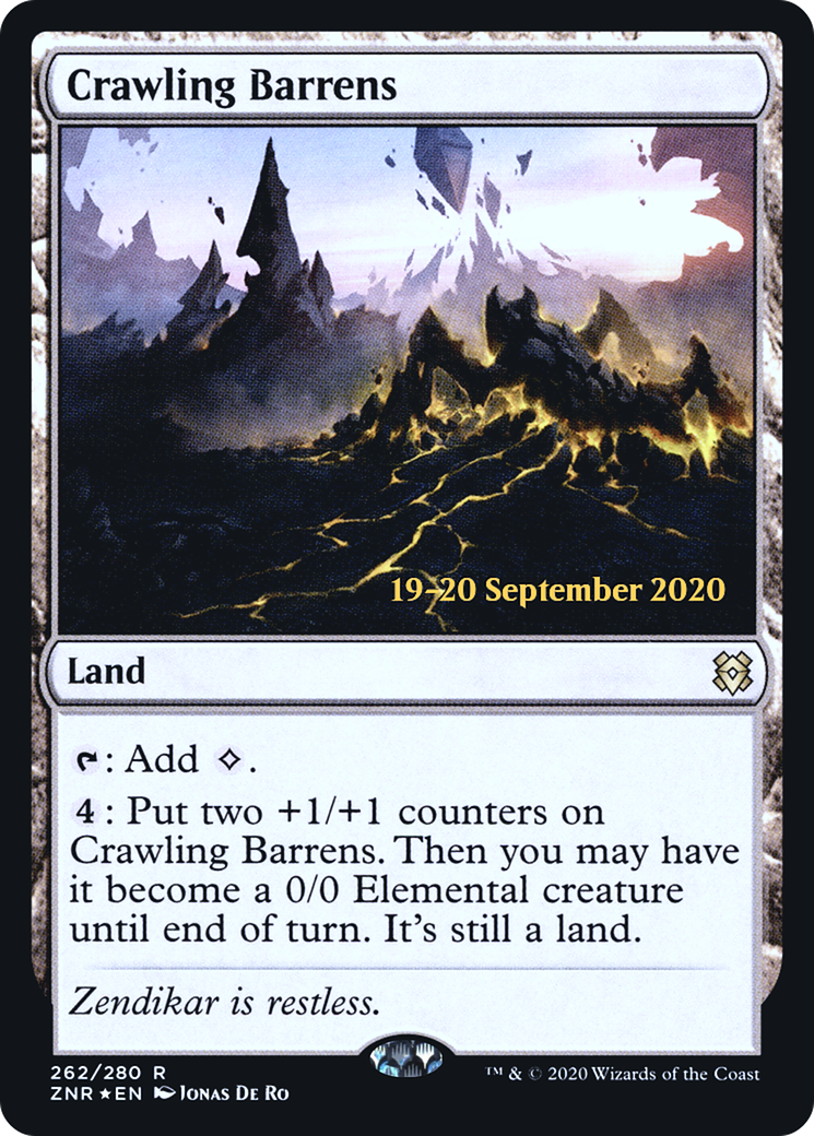 Crawling Barrens - Prerelease Promo [PZNR-262s]