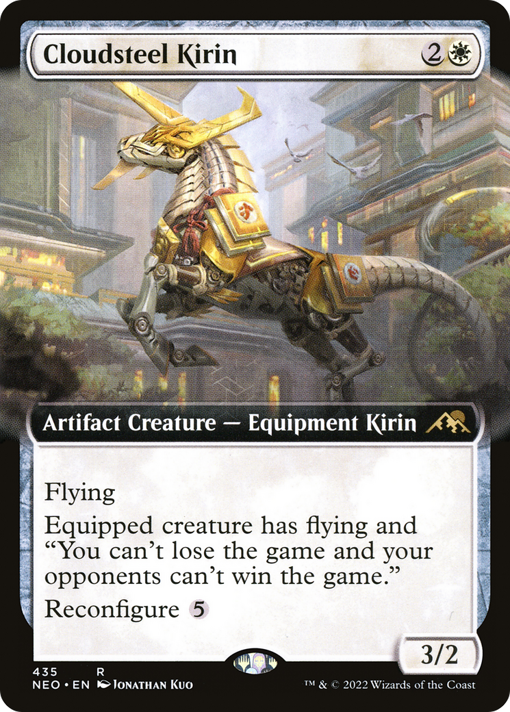 Cloudsteel Kirin - Extended Art [NEO-435]