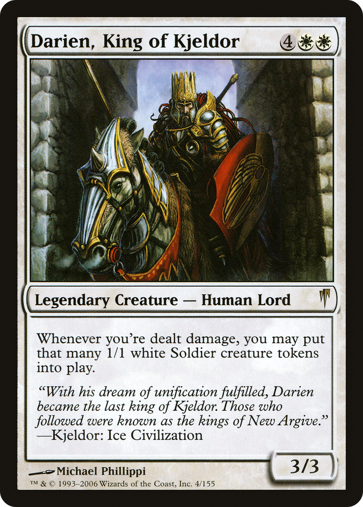 Darien, King of Kjeldor [CSP-4]
