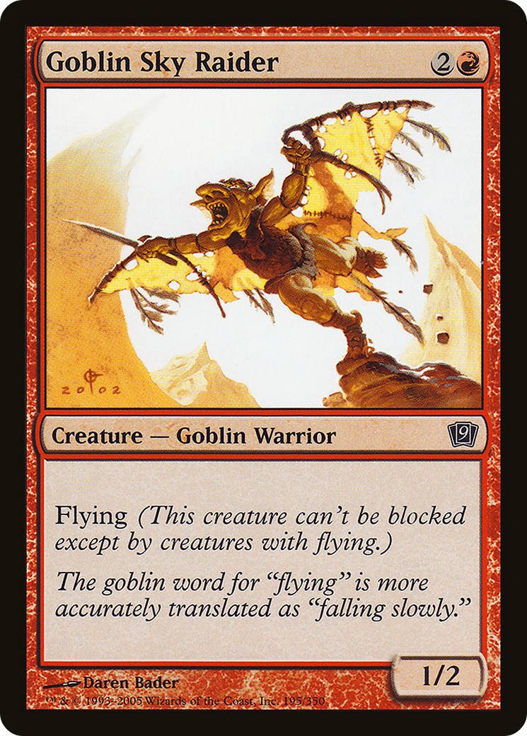 Goblin Sky Raider [9ED-195★]