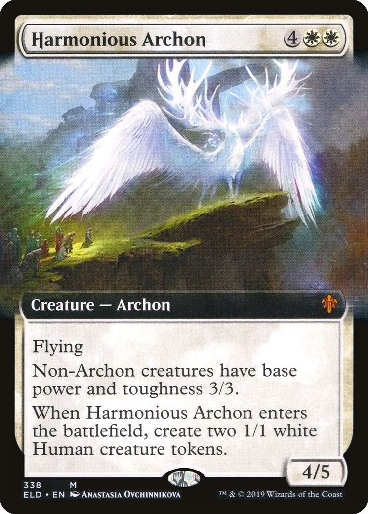Harmonious Archon - Extended Art [ELD-338]