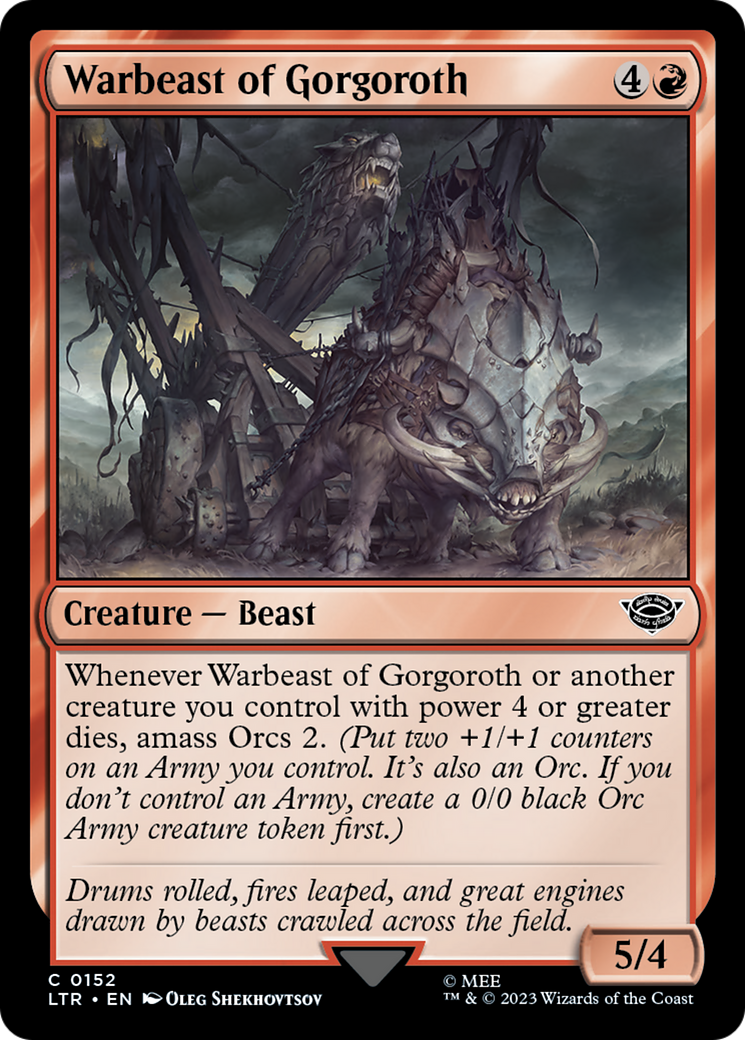 Warbeast of Gorgoroth [LTR-152]