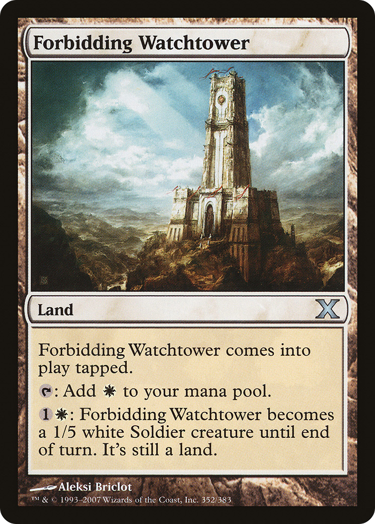 Forbidding Watchtower [10E-352]