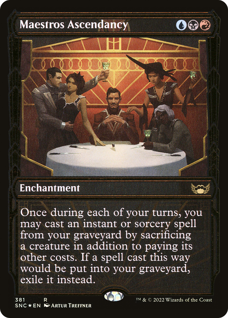 Maestros Ascendancy - Showcase - Gilded Foil [SNC-381]