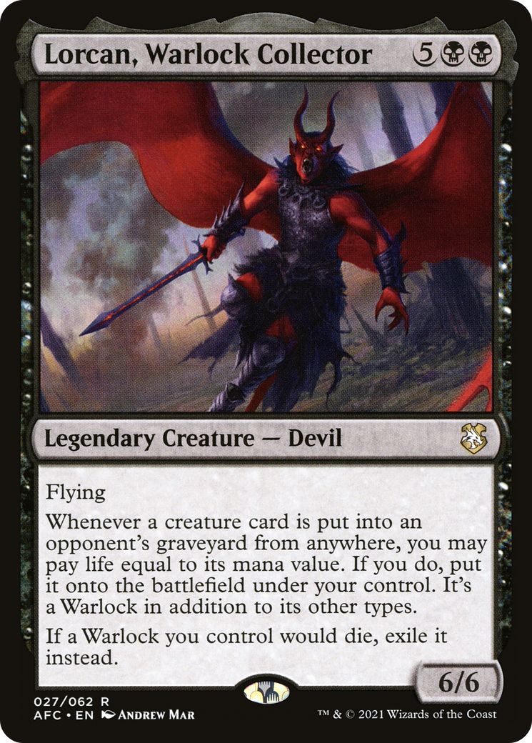 Lorcan, Warlock Collector [AFC-27]