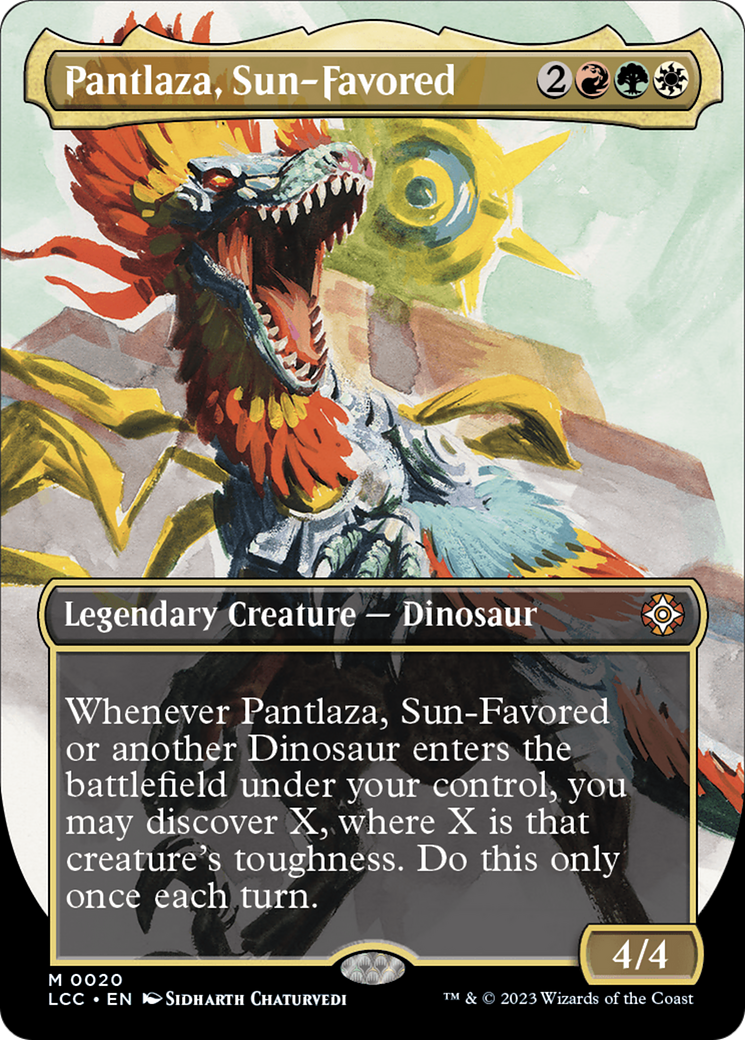 Pantlaza, Sun-Favored - Borderless [LCC-20]