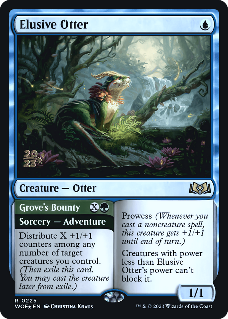 Elusive Otter // Grove's Bounty - Prerelease Promo [PWOE-225s]