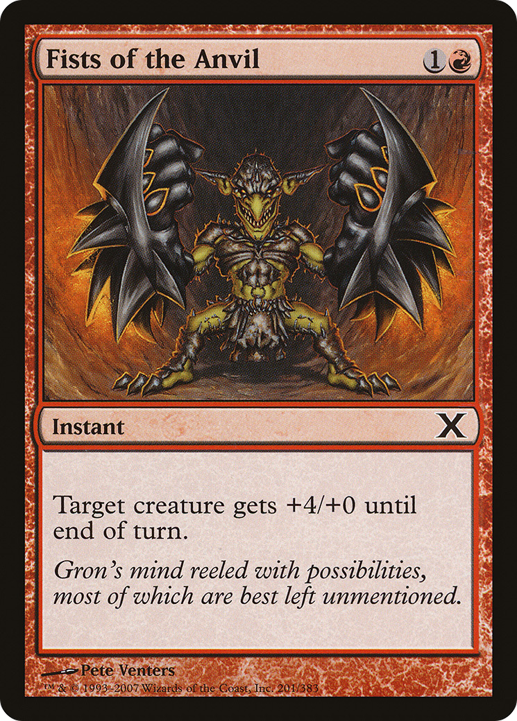 Fists of the Anvil [10E-201]