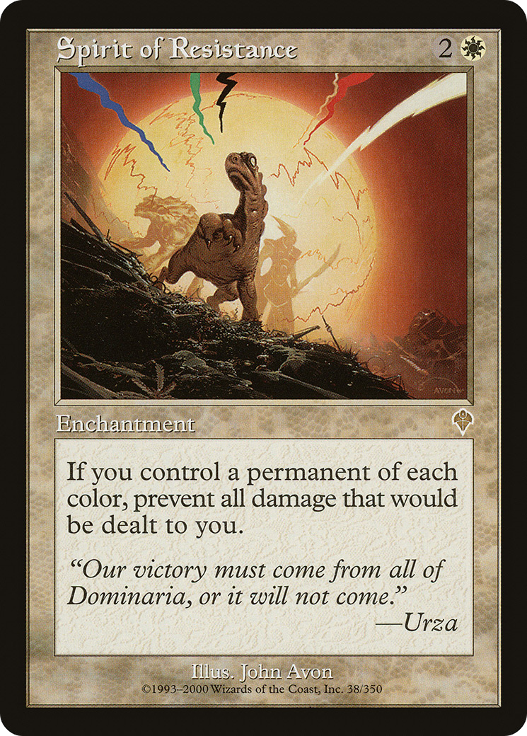 Spirit of Resistance [INV-38]