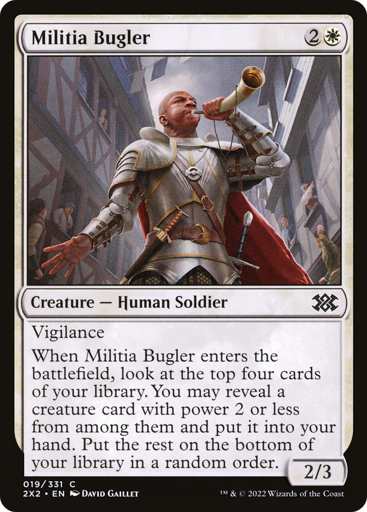Militia Bugler [2X2-19]