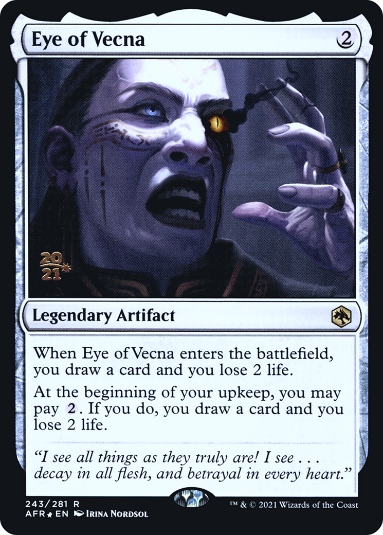 Eye of Vecna - Prerelease Promo [PAFR-243s]