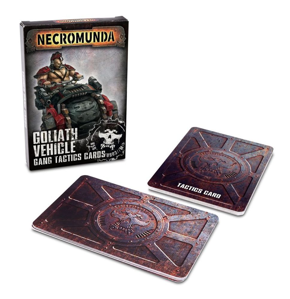 Goliath Vehicle Gang Tactics Cards