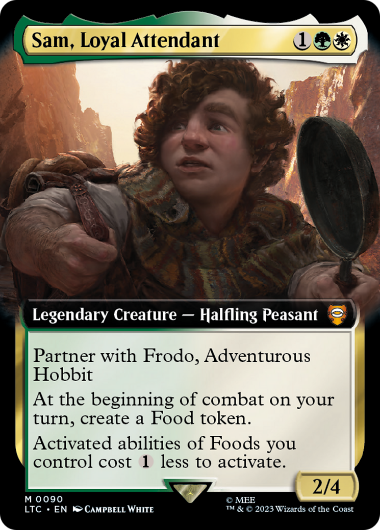 Sam, Loyal Attendant - Extended Art [LTC-90]
