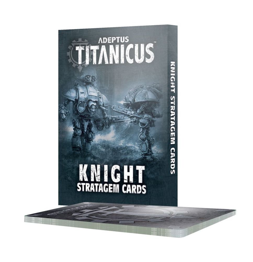 Adeptus Titanicus: Knight Stratagem Cards