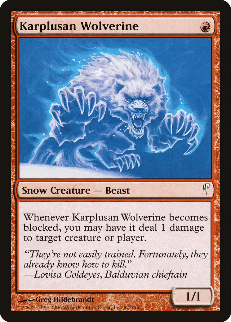 Karplusan Wolverine [CSP-87]