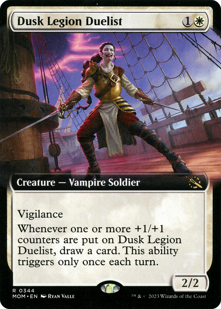 Dusk Legion Duelist - Extended Art [MOM-344]