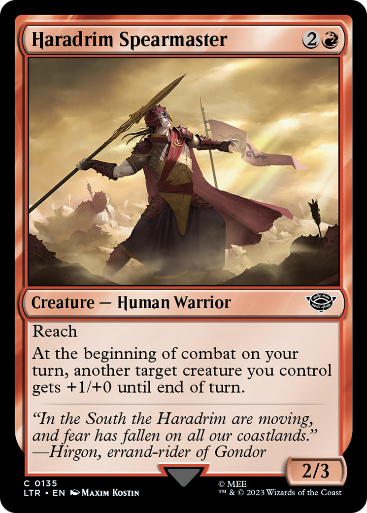 Haradrim Spearmaster [LTR-135]