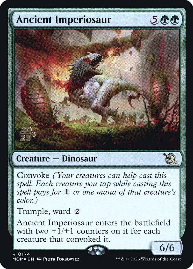 Ancient Imperiosaur - Prerelease Promo [PMOM-174s]