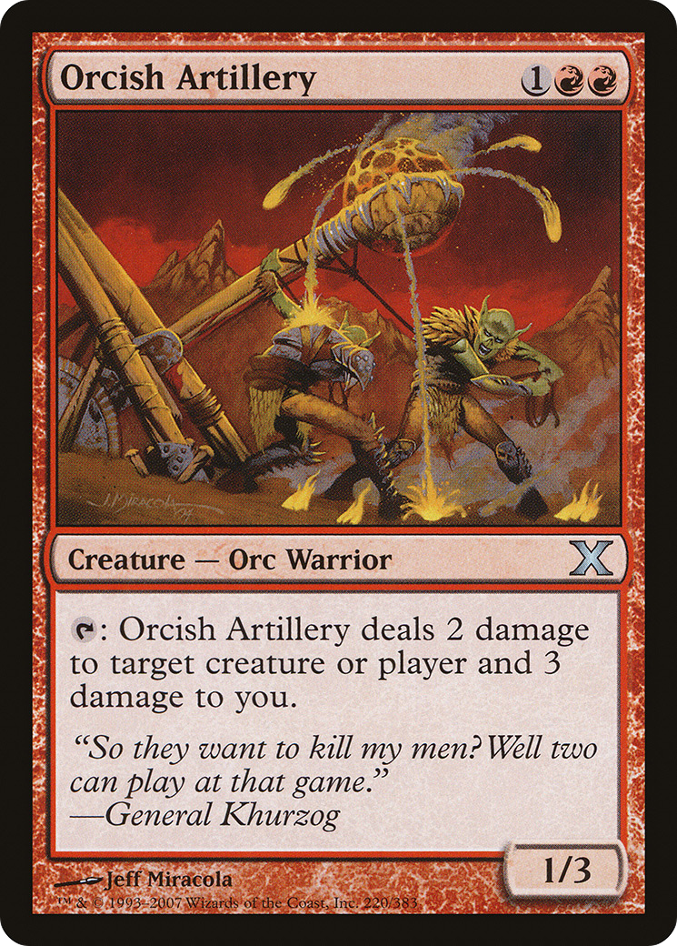 Orcish Artillery [10E-220]