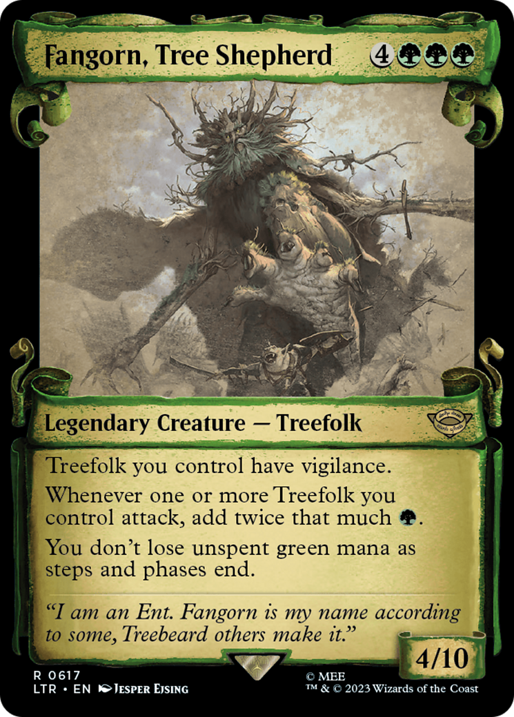Fangorn, Tree Shepherd - Scroll Showcase [LTR-617]