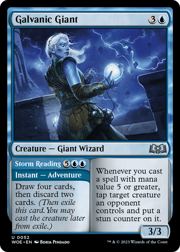 Galvanic Giant // Storm Reading [WOE-52]
