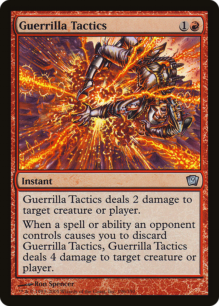 Guerrilla Tactics [9ED-196★]