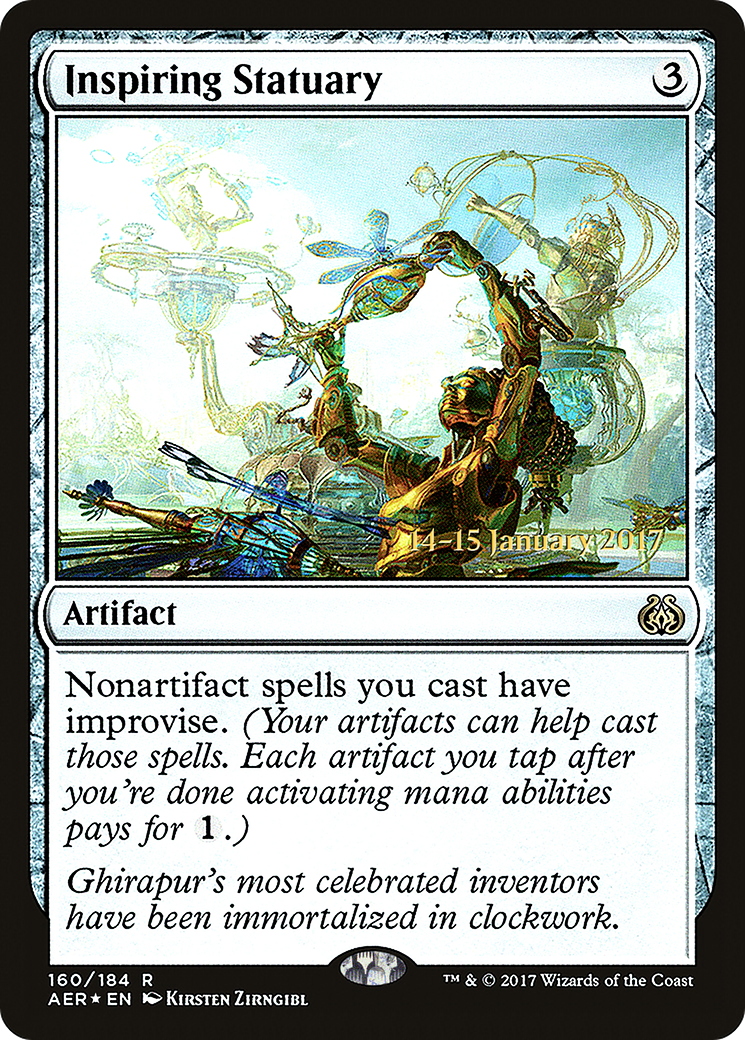 Inspiring Statuary - Prerelease Promo [PAER-160s]