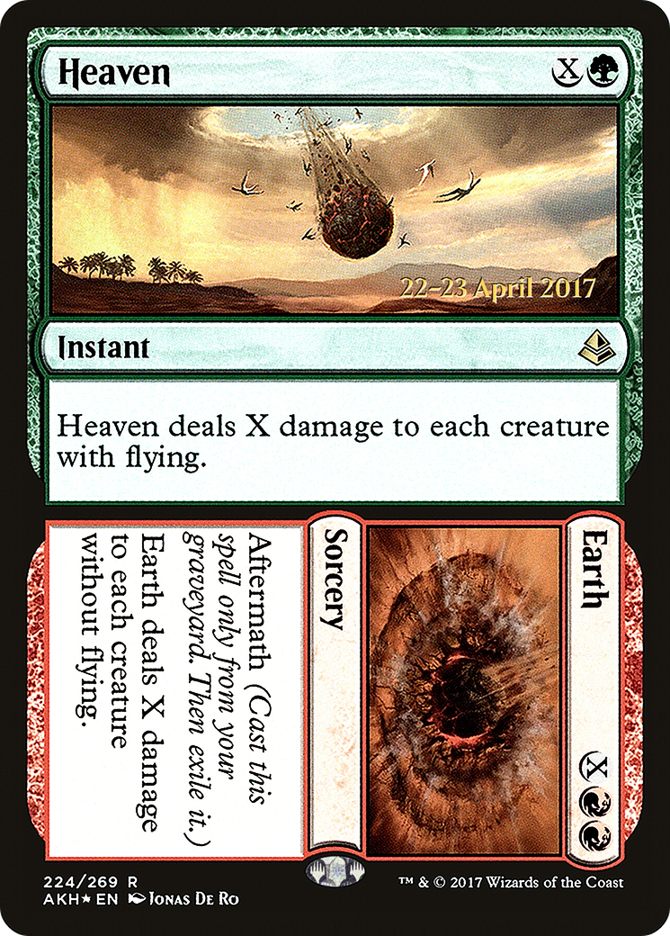 Heaven // Earth - Prerelease Promo [PAKH-224s]
