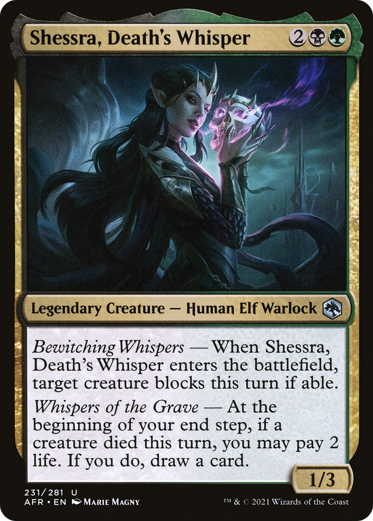 Shessra, Death's Whisper [AFR-231]