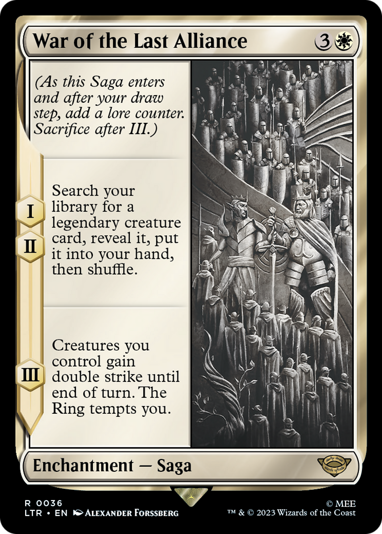 War of the Last Alliance [LTR-36]