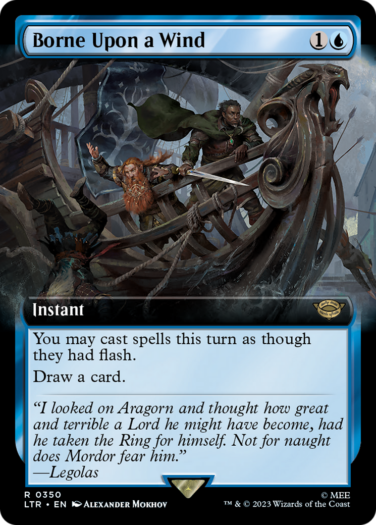 Borne Upon a Wind - Extended Art [LTR-350]