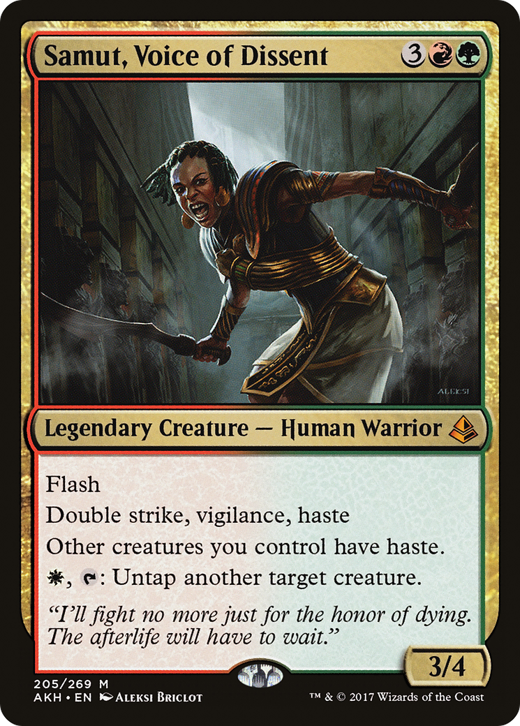 Samut, Voice of Dissent [AKH-205]