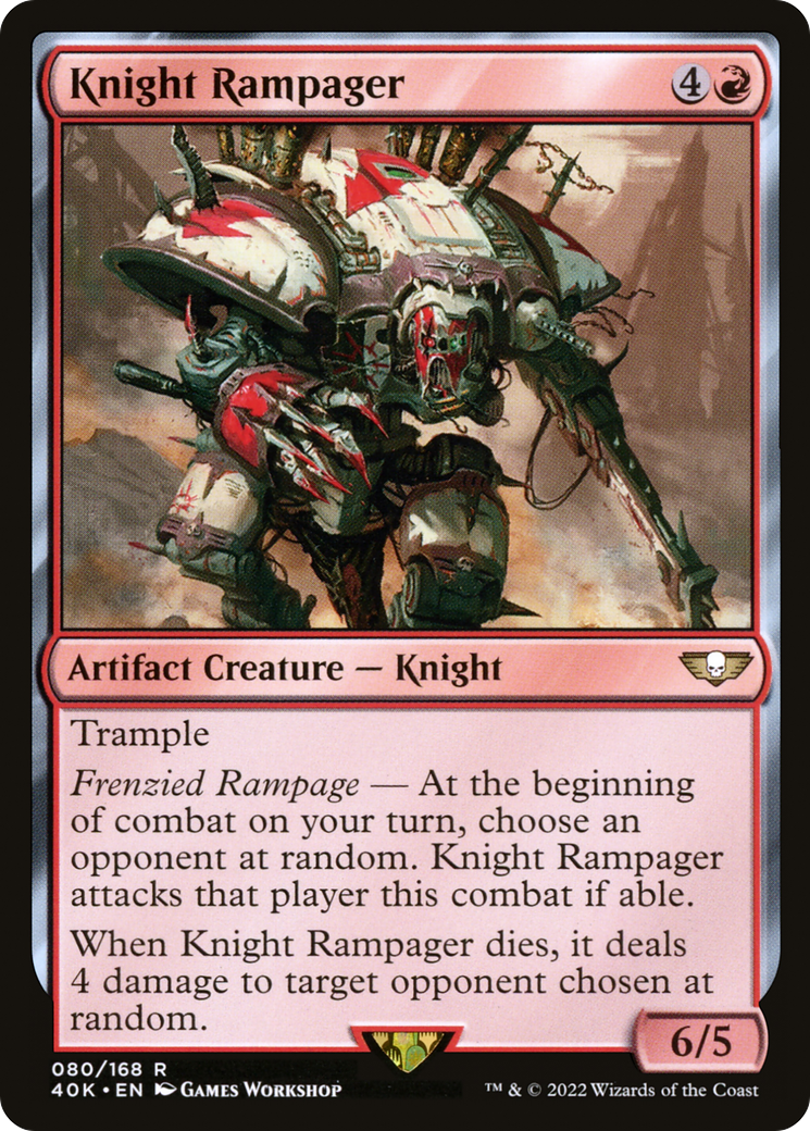 Knight Rampager [40K-80]