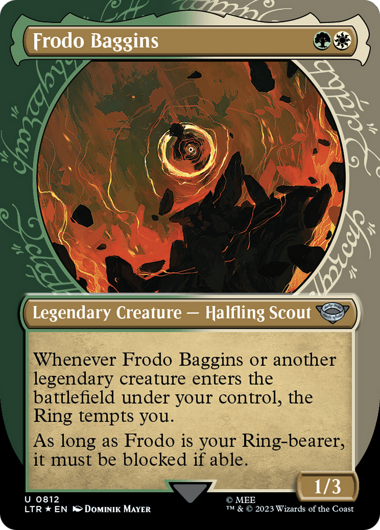 Frodo Baggins - Borderless - Showcase - Surge Foil [LTR-812]