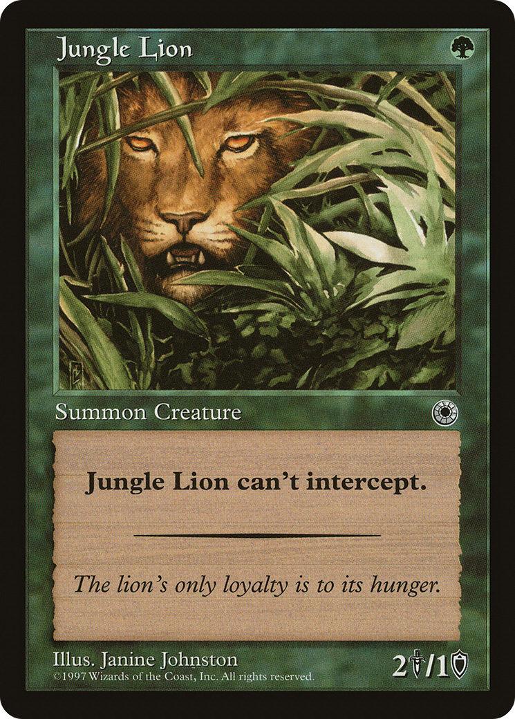 Jungle Lion [POR-171]