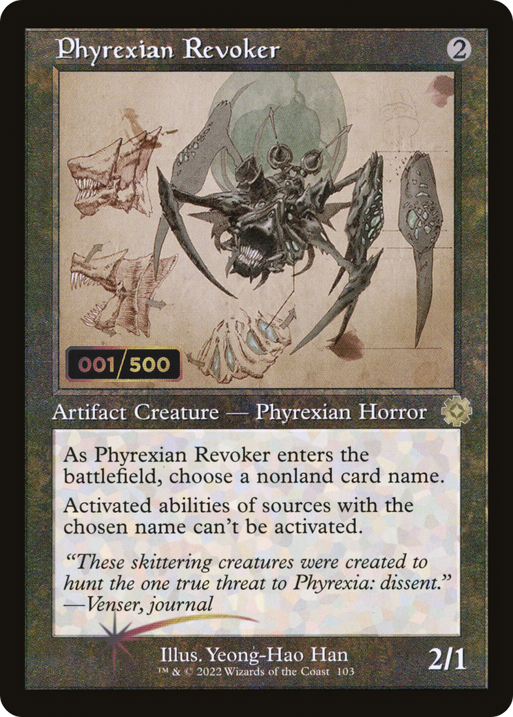 Phyrexian Revoker - Serialized [BRR-103z]