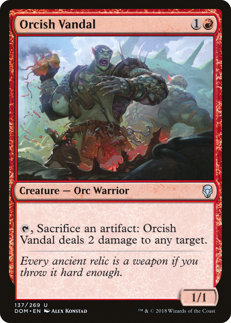 Orcish Vandal [DOM-137]
