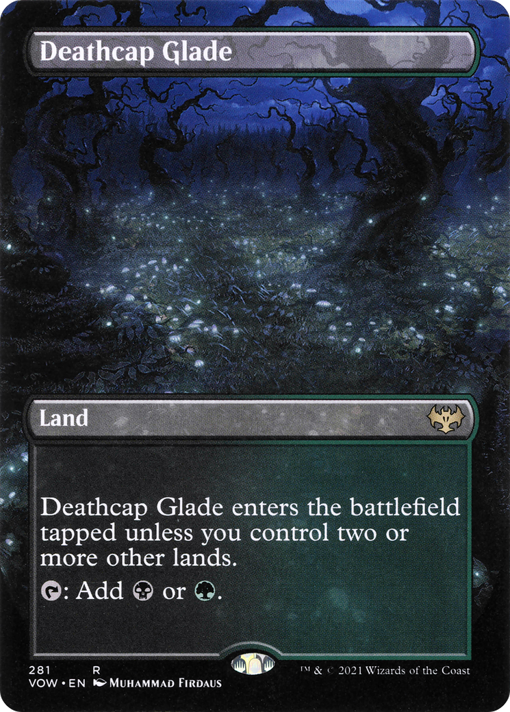 Deathcap Glade - Borderless - Full Art [VOW-281]