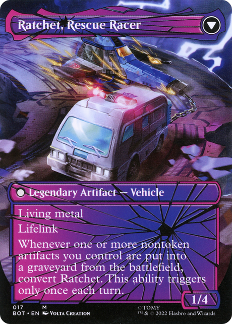 Ratchet, Field Medic // Ratchet, Rescue Racer - Borderless [BOT-17]