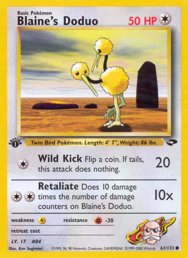 Blaine's Doduo [GYM2-61]