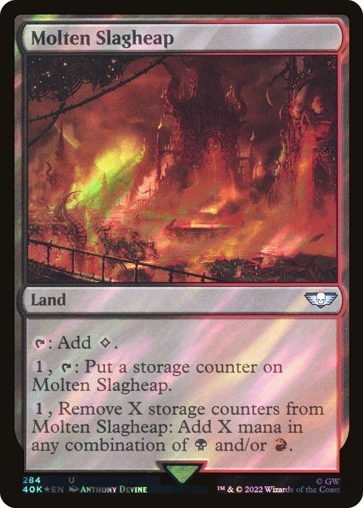 Molten Slagheap - Surge Foil [40K-284★]