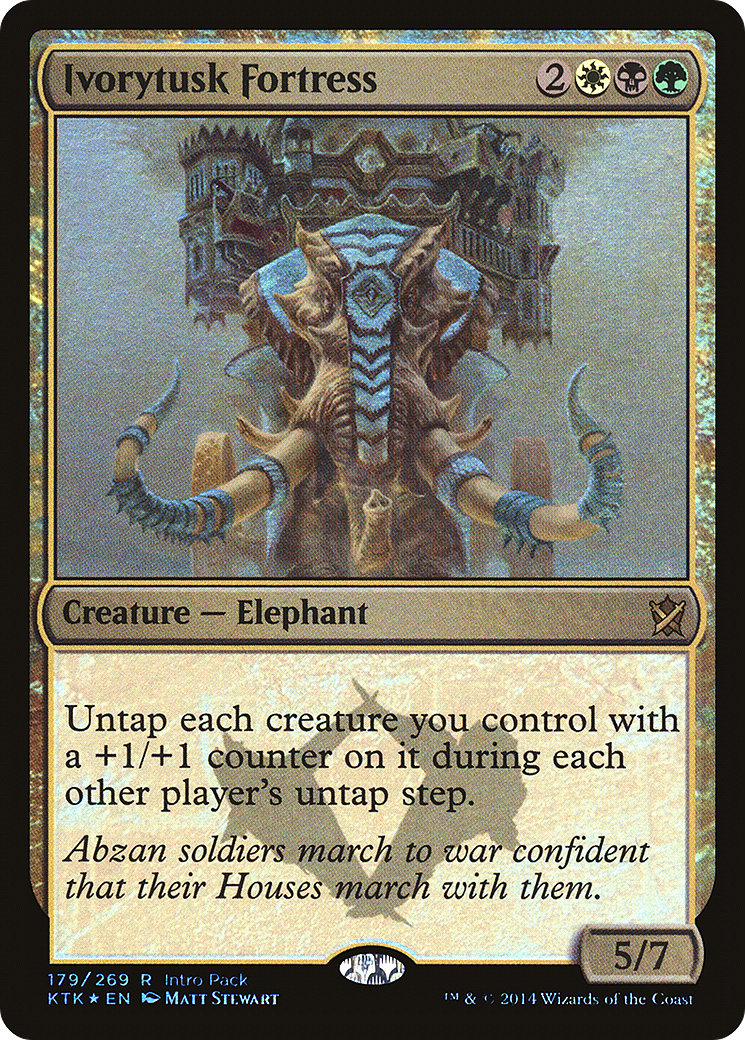 Ivorytusk Fortress - Promo [PKTK-179]