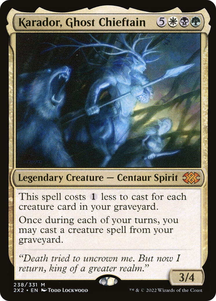 Karador, Ghost Chieftain [2X2-238]