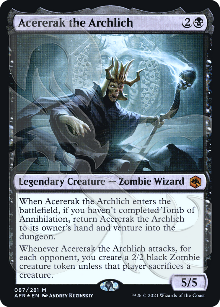 Acererak the Archlich - Promo [PAFR-87a]