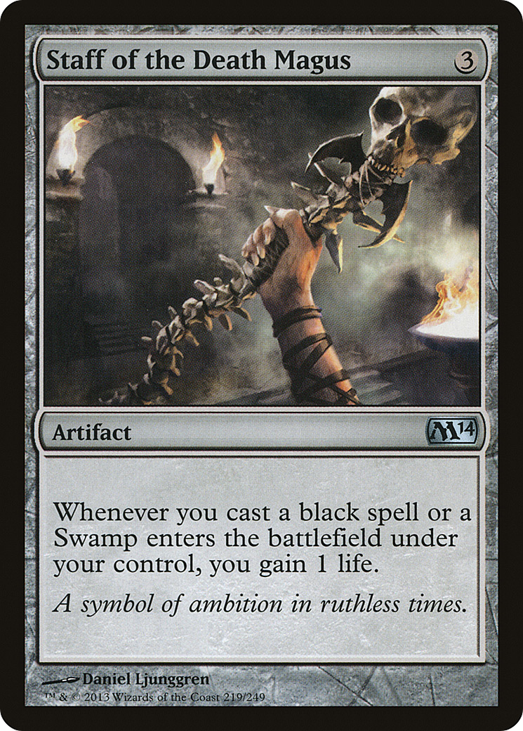 Staff of the Death Magus [M14-219]