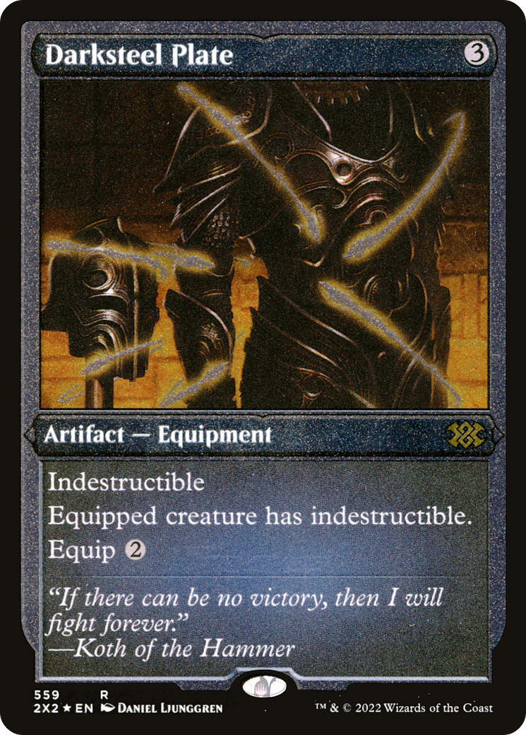 Darksteel Plate [2X2-559]