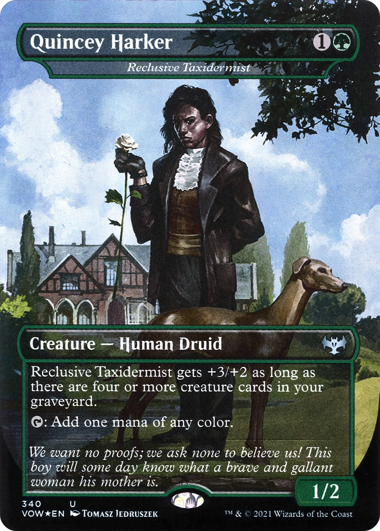 Reclusive Taxidermist - Borderless - Dracula Series - Full Art [VOW-340]