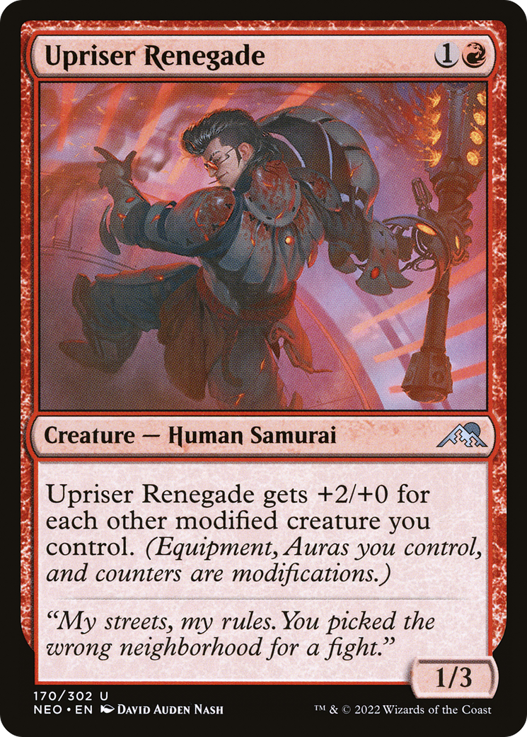 Upriser Renegade [NEO-170]